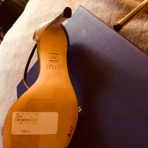 NWT Stuart Weizmann nudistrong sandals size 6 - Picture 4 of 5